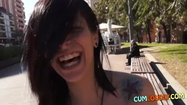 Isabella naughty in public